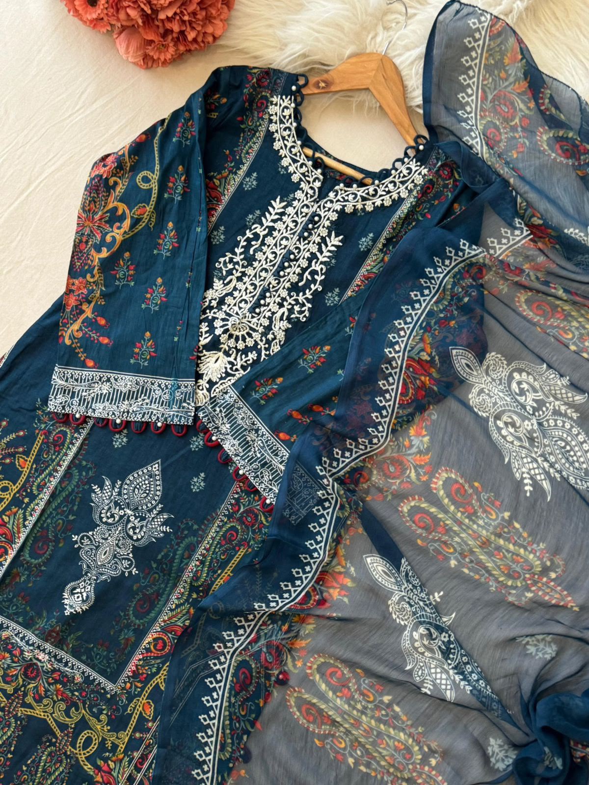 Contemporary Lawn Kurti