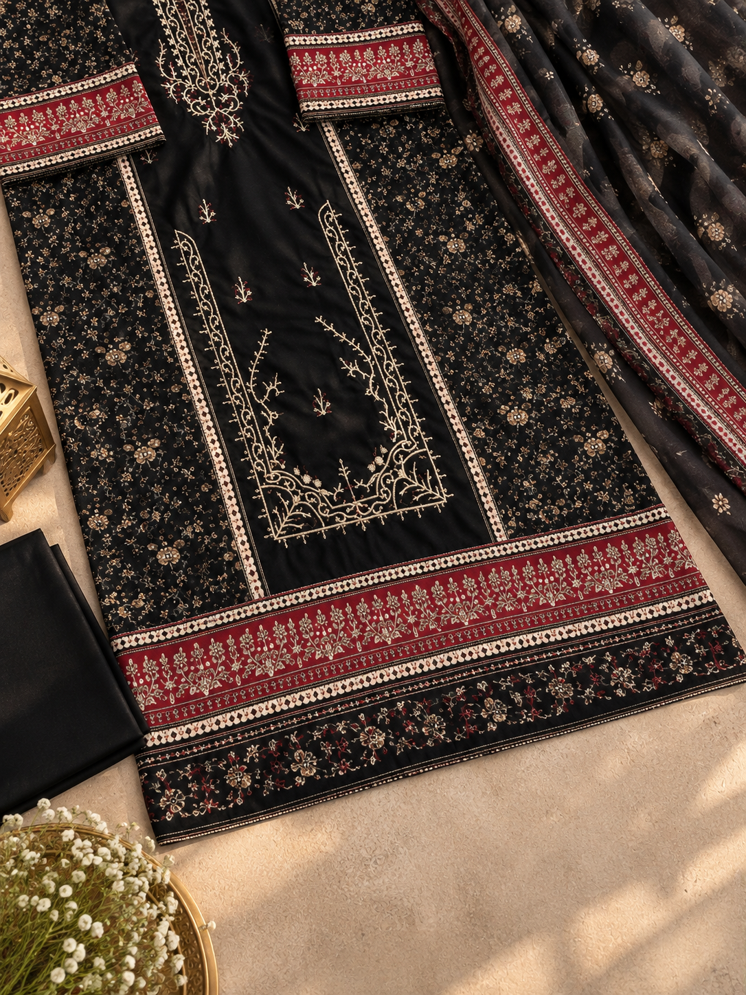 PW22 — Premium Patchwork Suit