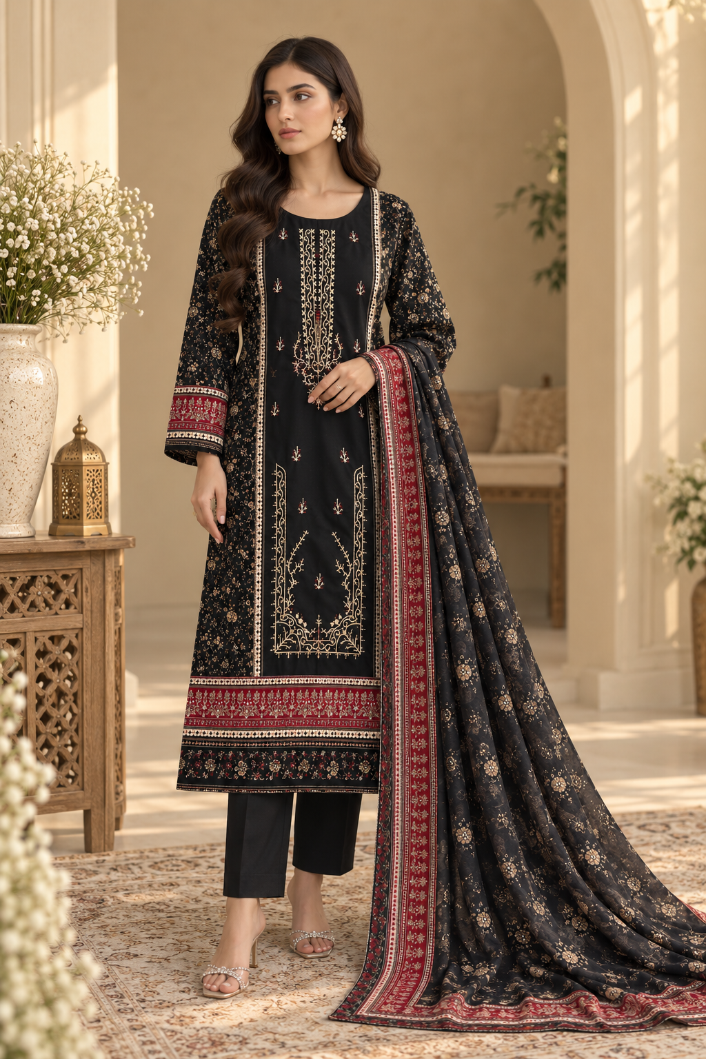PW22 — Premium Patchwork Suit