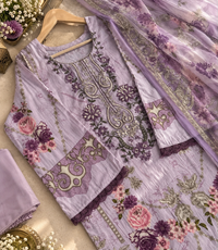 PW21 — Elegant Patchwork Suit