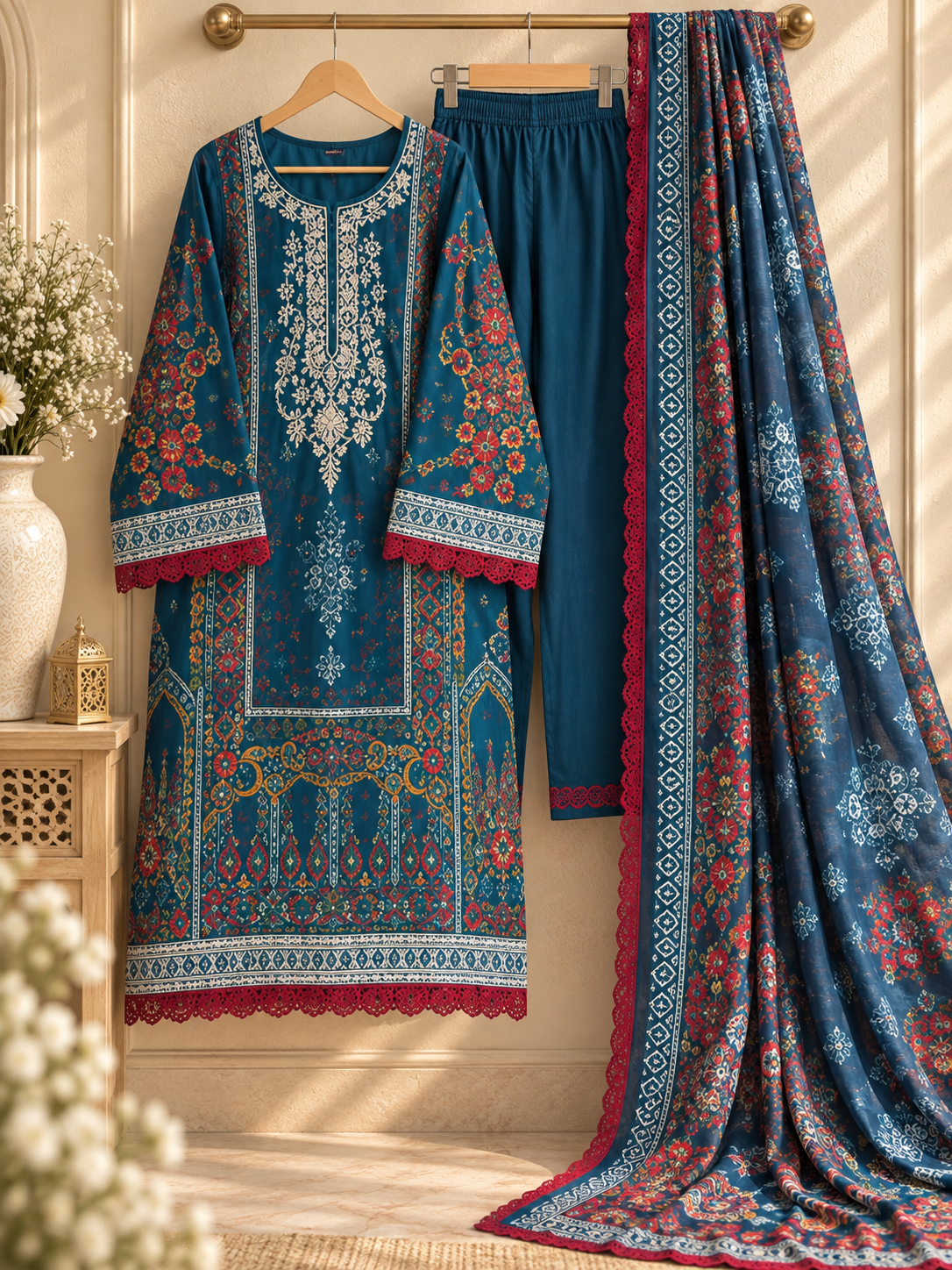 PW19 — Designer Patchwork Suit