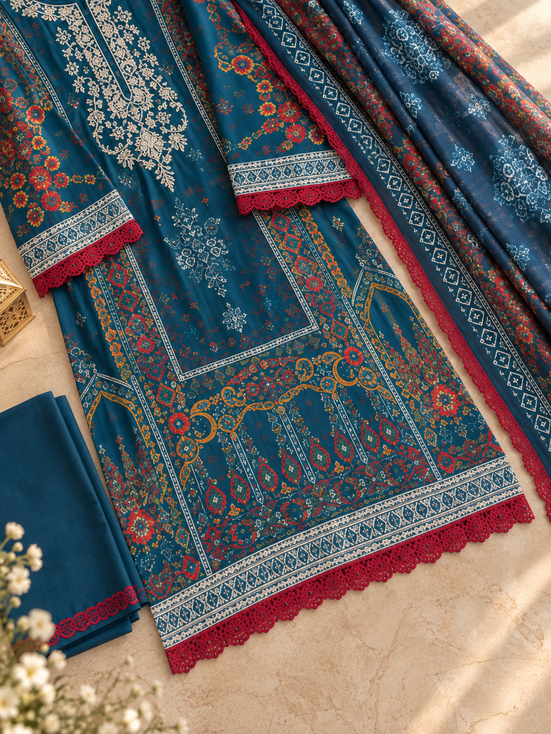 PW19 — Designer Patchwork Suit