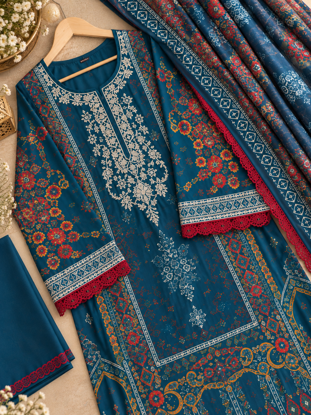 PW19 — Designer Patchwork Suit