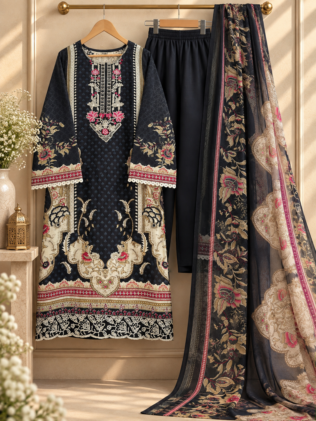 PW20 — Regal Patchwork Suit
