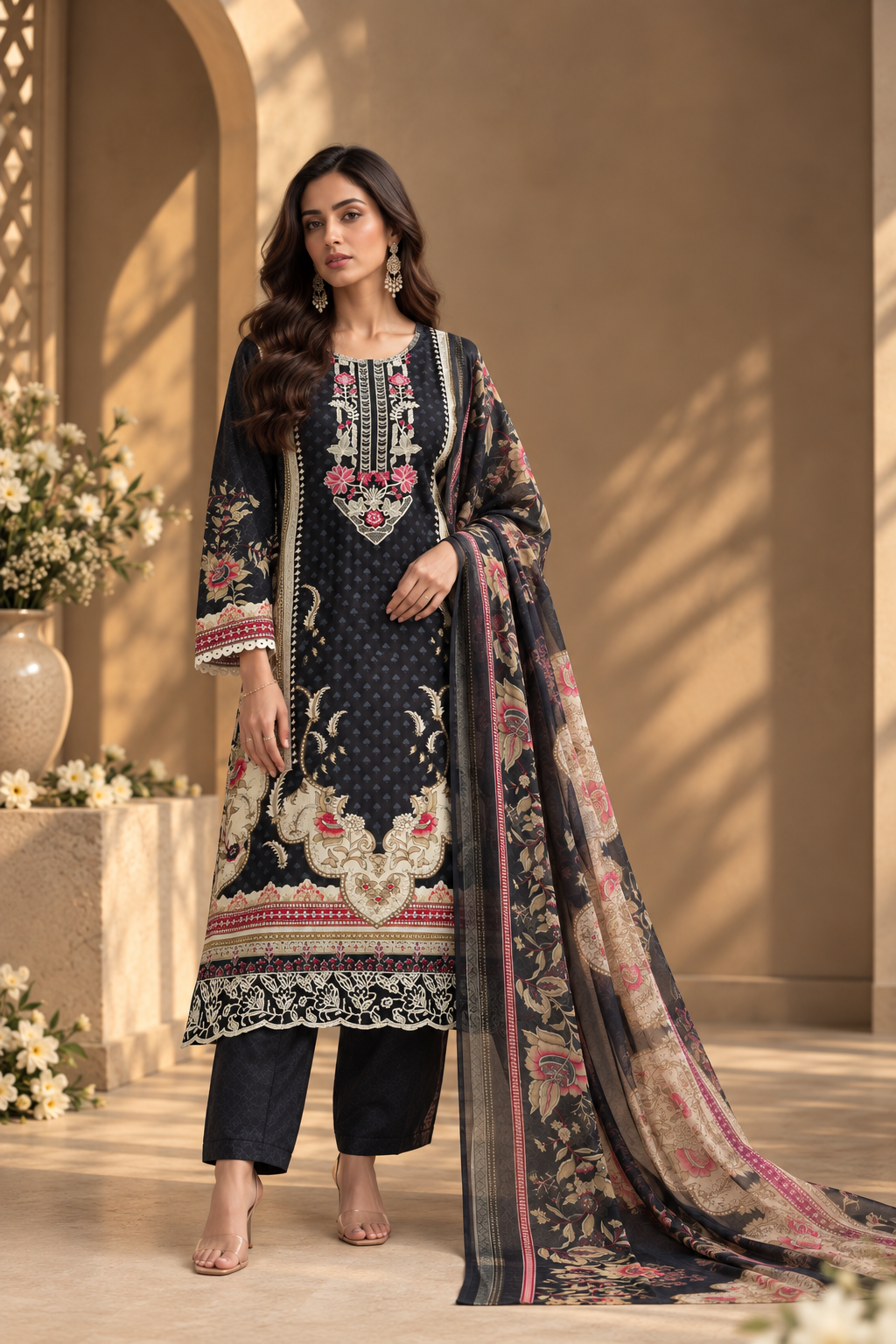 PW20 — Regal Patchwork Suit