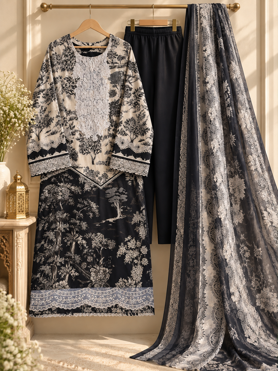PW14 — Luxury Patchwork Suit