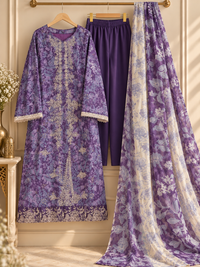 PW11 — Elegant Patchwork Suit