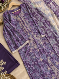 PW11 — Elegant Patchwork Suit