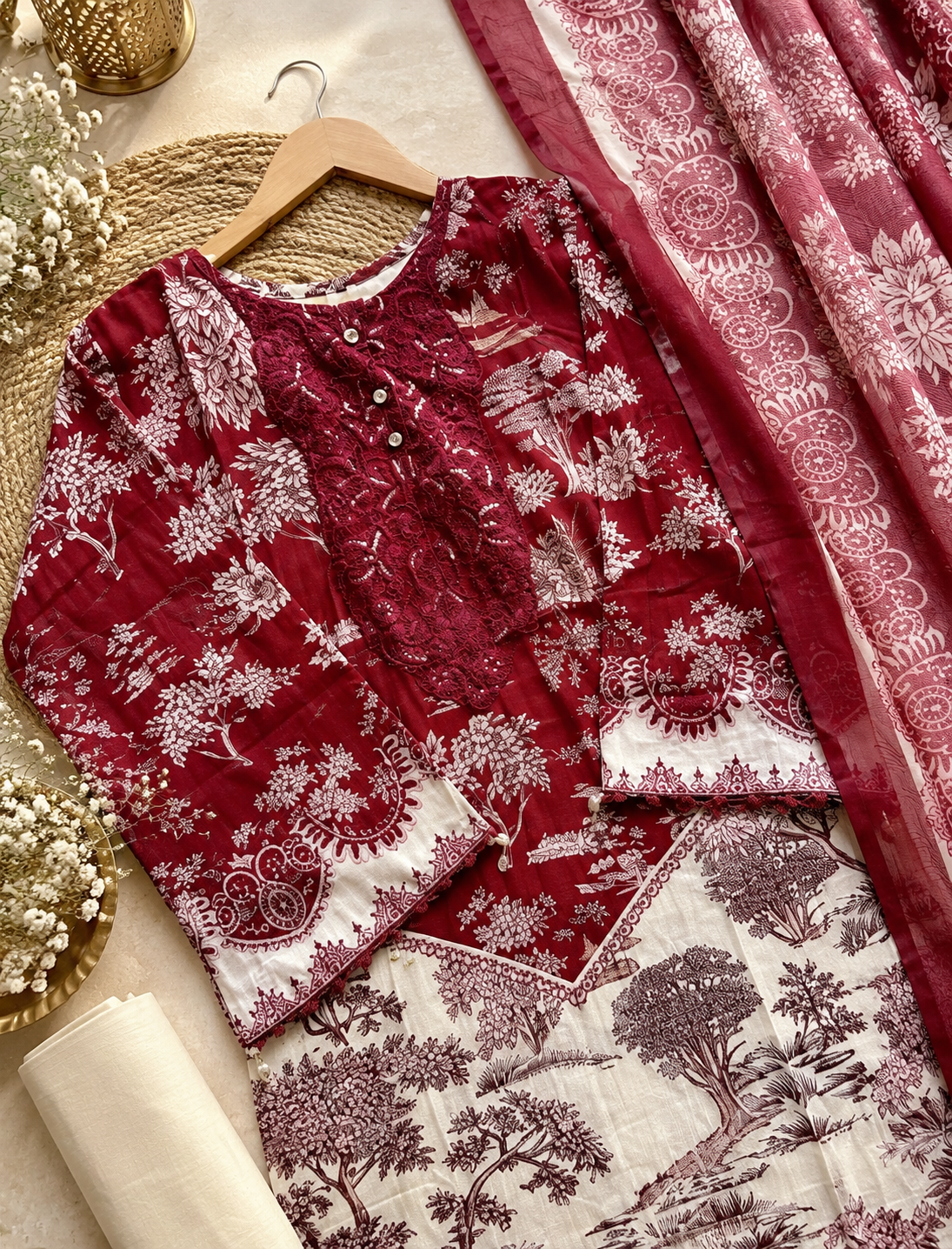 PW02 — Premium Patchwork Suit