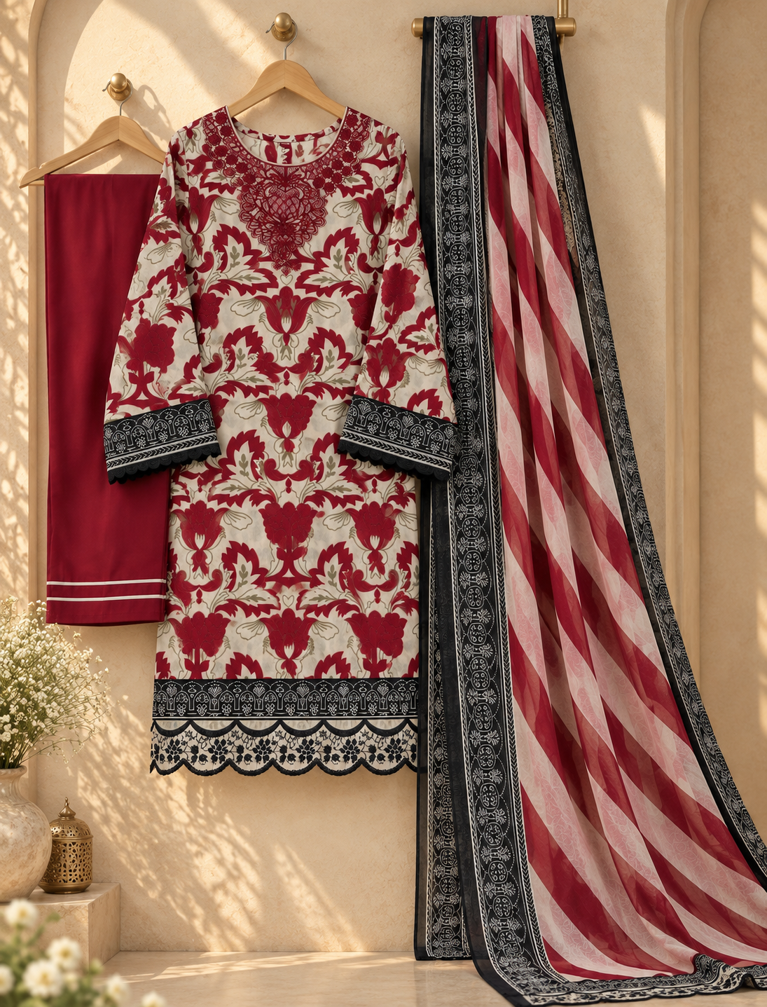 PW08 — Signature Patchwork Suit