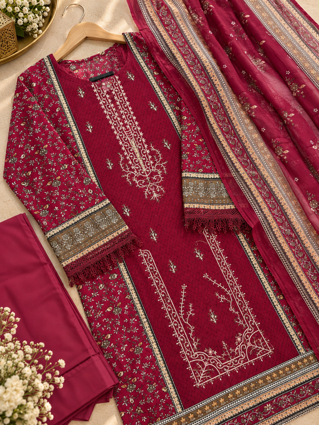 PW03 — Royal Patchwork Suit