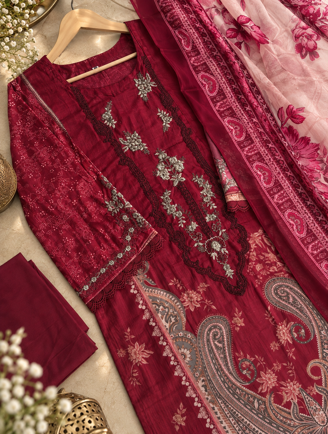 PW09 — Exquisite Patchwork Suit
