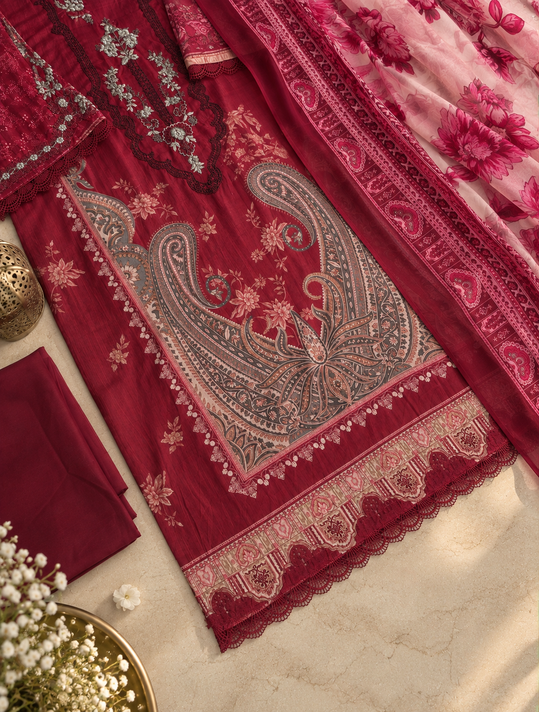 PW09 — Exquisite Patchwork Suit