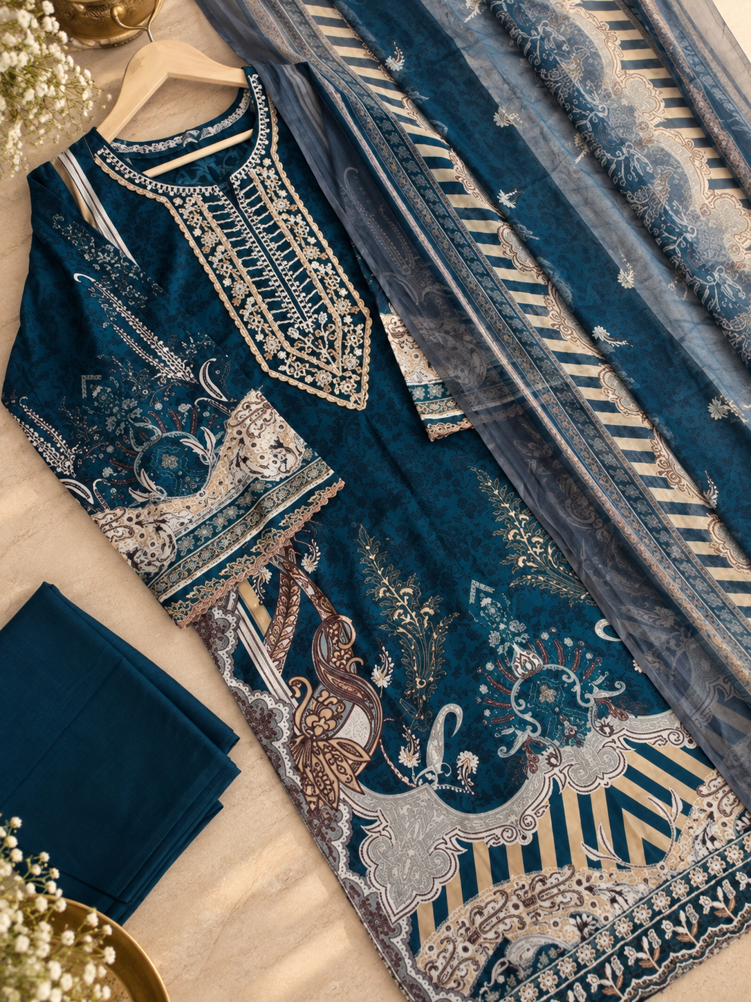 PW10 — Regal Patchwork Suit
