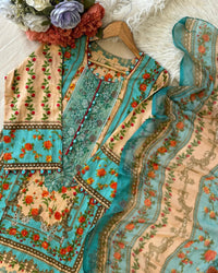 Pakistani Embroidered Kurti