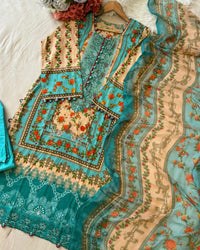 Pakistani Embroidered Kurti